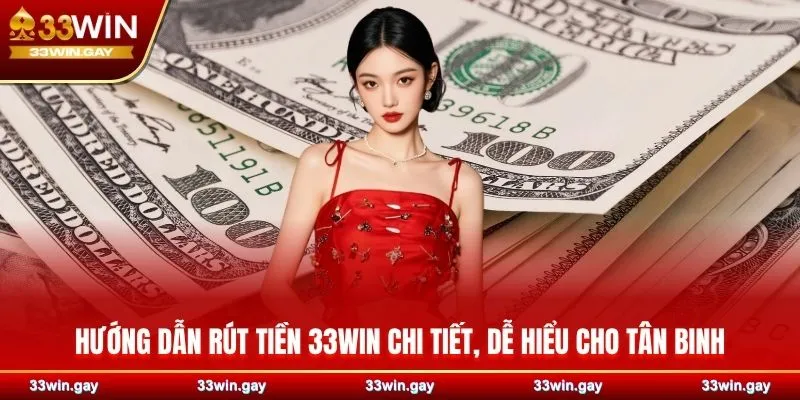 Hướng dẫn chi tiết cách rút tiền 33WIN an toàn, nhanh chóng 3 Hướng dẫn rút tiền 33WIN chi tiết, dễ hiểu cho tân binh